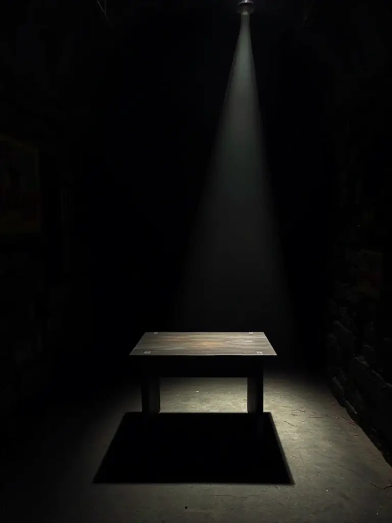 A somber image of the cell where the leaders of the 1916 Easter Rising were held before their execution.